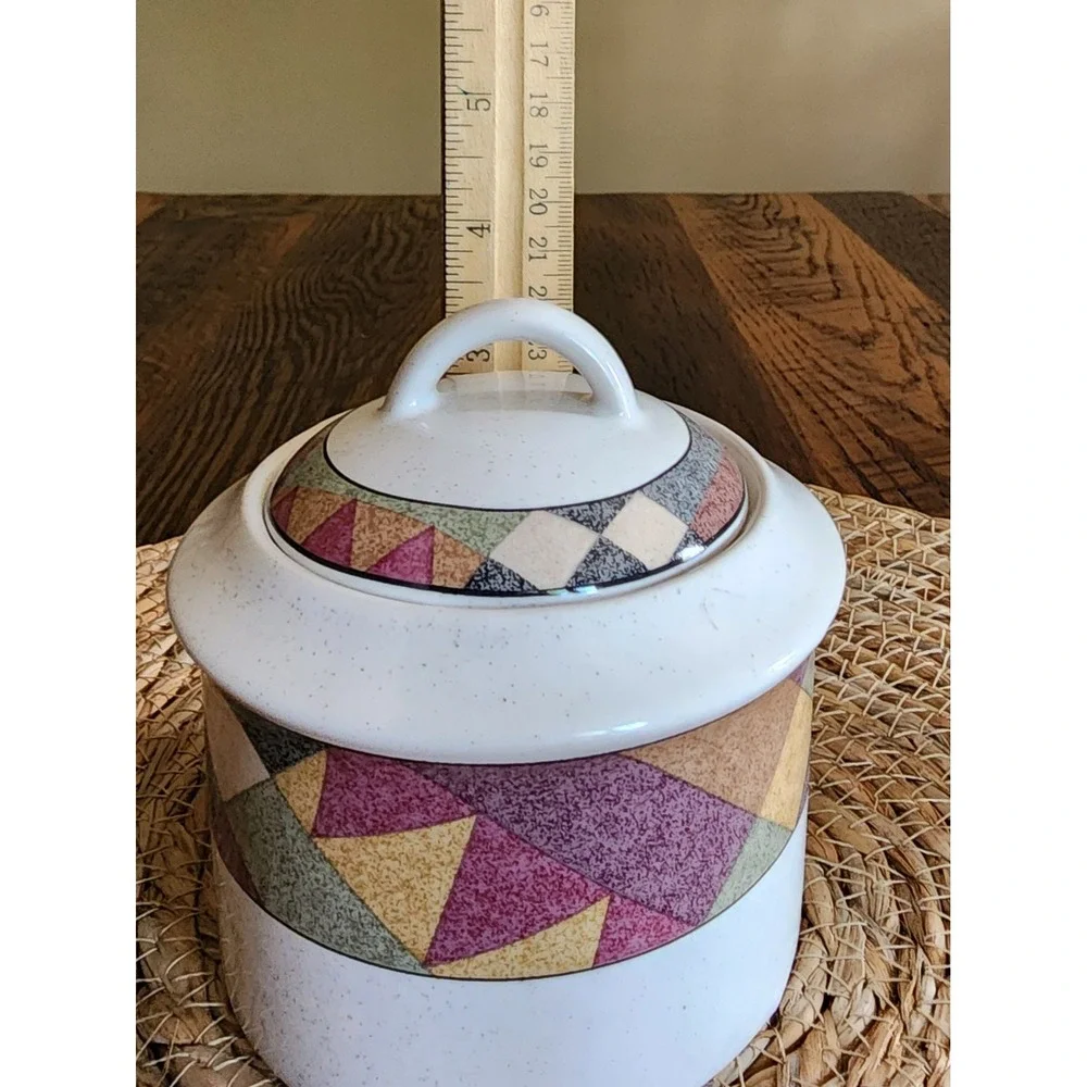 Studio Nova Palm Desert Y2216 Sugar Bowl Lid Nancy Green Vintage Thailand